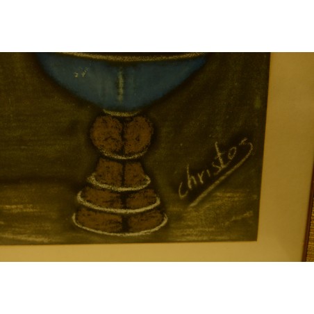 (P-571) Raamitud joonistus-pastell