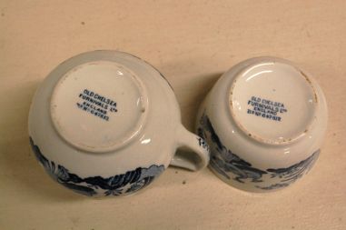 (n-5301/9)  Furnivals Limited Old Chelsea Rd nr 647812, koorekann ja suhkrukauss