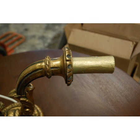 (L-318)  Seinalamp puidust korpusega 1 tk