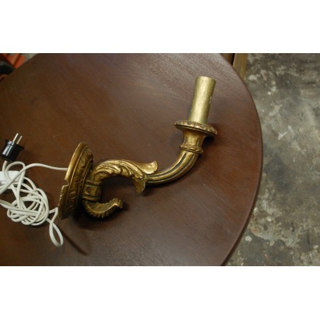 (L-318)  Seinalamp puidust korpusega 1 tk