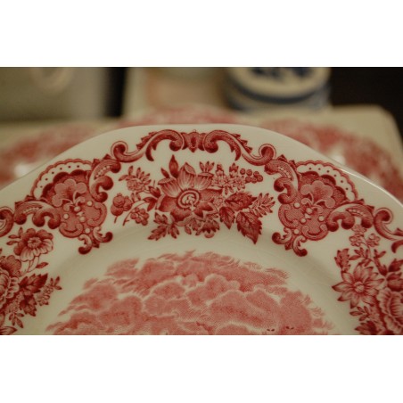 (n-5318/1) Enoch Wedgwood, Royal homes of Britain, salatitaldrikud, 6tk