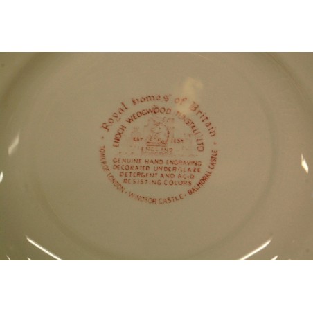 (n-5318/1) Enoch Wedgwood, Royal homes of Britain, salatitaldrikud, 6tk
