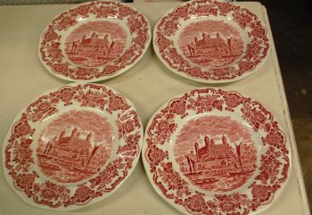 (n-5318/1) Enoch Wedgwood, Royal homes of Britain, salatitaldrikud, 6tk