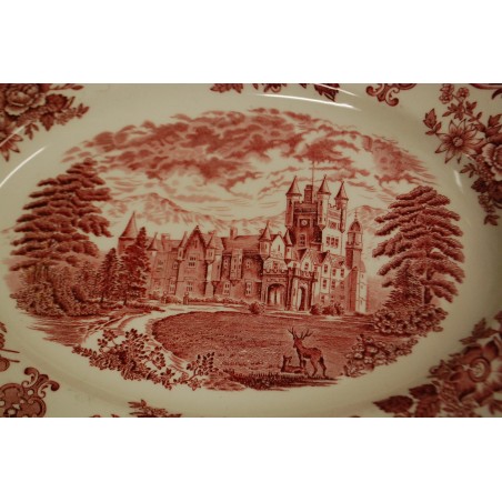 (n-5318/11) Enoch Wedgwood, Royal homes of Britain, suur ovaalne  vaagen