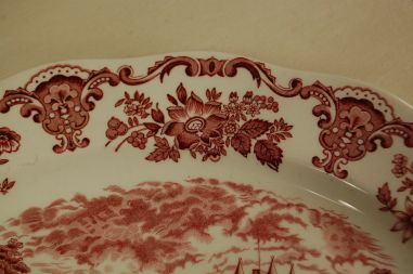 (n-5318/11) Enoch Wedgwood, Royal homes of Britain, suur ovaalne  vaagen