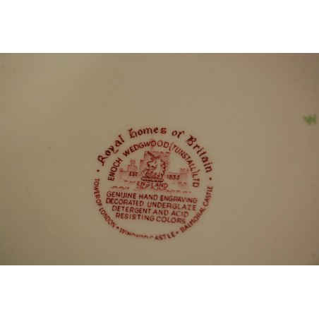 (n-5318/11) Enoch Wedgwood, Royal homes of Britain, suur ovaalne  vaagen