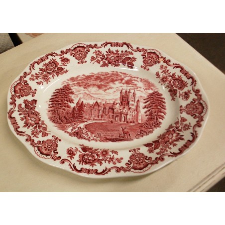 (n-5318/11) Enoch Wedgwood, Royal homes of Britain, suur ovaalne  vaagen