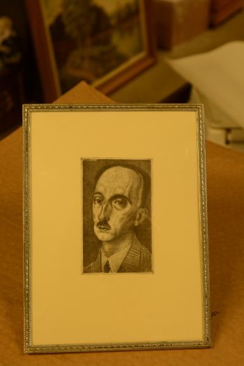 (P-640) Viiralt, trükirepro F.Mauriaci portree. Ofort. 1928