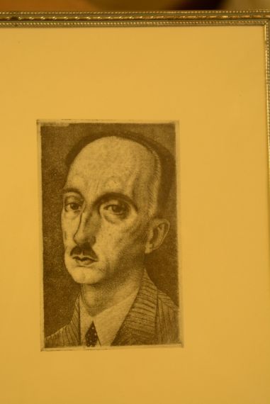 (P-640) Viiralt, trükirepro F.Mauriaci portree. Ofort. 1928