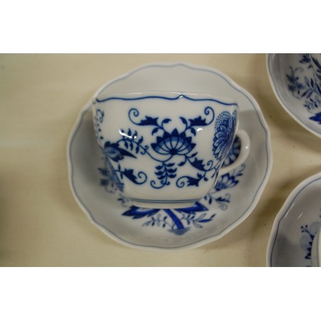 (n-5326/2)  Original Bohemia sibulamustriga kohvitassid, 6tk