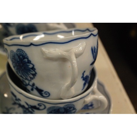 (n-5326/2)  Original Bohemia sibulamustriga kohvitassid, 6tk