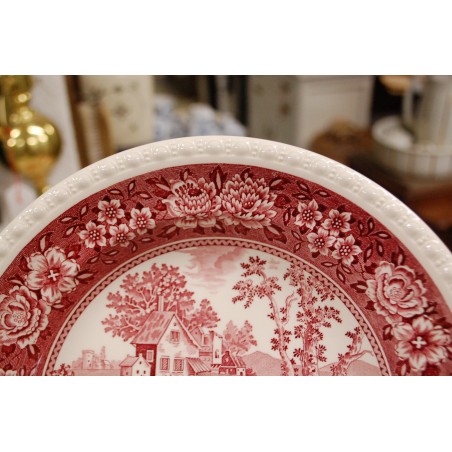 (n-5329/3) Villeroy & Boch Rusticana punased supi-pastataldrikud, 4tk