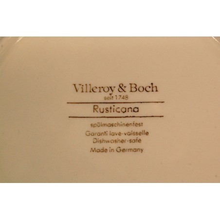 (n-5329/3) Villeroy & Boch Rusticana punased supi-pastataldrikud, 4tk