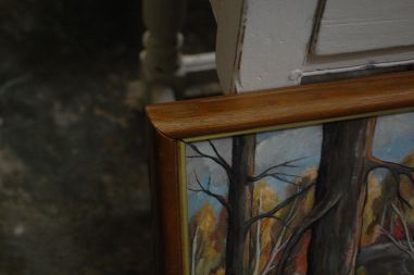 (P-872) Õlimaal lõuendil, mets