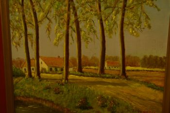 (9-492/2) Õlimaal raamitud, signeeritud 2