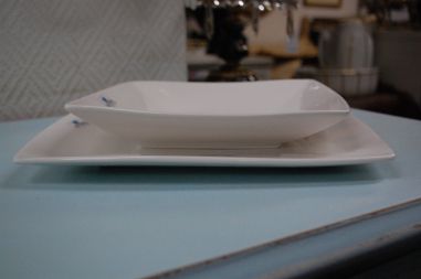 (8-1248) Nicky Vankets portselanist taldrikute komplekt, 4+4tk