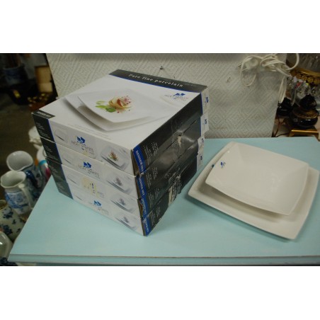 (8-1248) Nicky Vankets portselanist taldrikute komplekt, 4+4tk