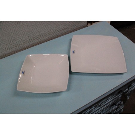 (8-1248) Nicky Vankets portselanist taldrikute komplekt, 4+4tk