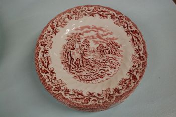 (n-3552/3)  Myotts Country Life, salatitaldrikud, 8tk 2