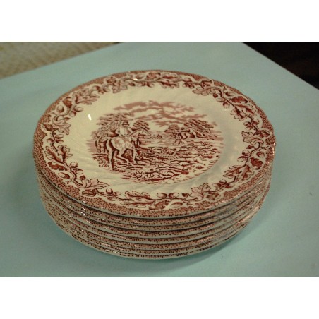 (n-3552/3)  Myotts Country Life, salatitaldrikud, 8tk