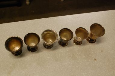 (n-500/2) Metallist topkad, karikad 6 tk