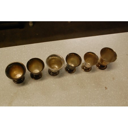 (n-500/2) Metallist topkad, karikad 6 tk