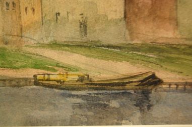 (P-884) Raamitud akvarell, signeeritud