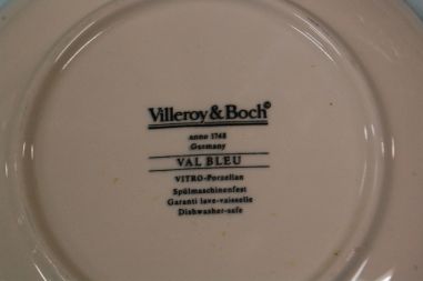 (n-5041/1) Villeroy & Boch Old Val Bleu  kohvitassid-taldrikud, 5tk