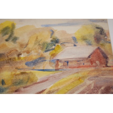 (P-892) Raamitud maal, signeeritud