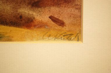 (P-892) Raamitud maal, signeeritud