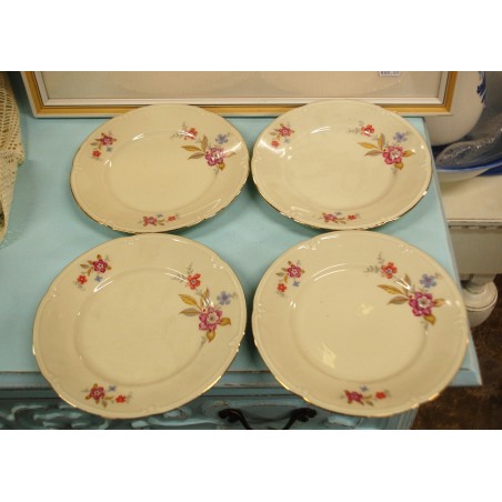 (n-3150/3) Kreemikad salatitaldrikud, 4tk (n-3150/3) Kreemikad salatitaldrikud, 4tk