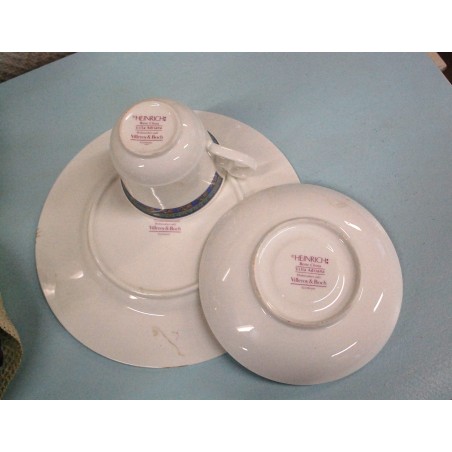 (n-2308) Villeroy&Boch, Villa Adriana kohvitass-taldrikud, komplekt