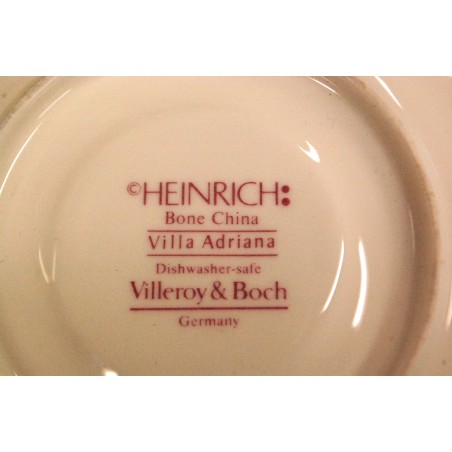 (n-2308) Villeroy&Boch, Villa Adriana kohvitass-taldrikud, komplekt