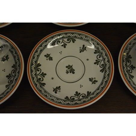 (n-4592/14) Villeroy & Boch Alt Amsterdam kohvitassid-taldrikud, 6tk