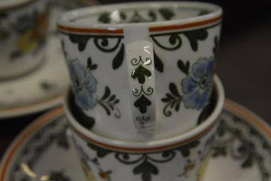 (n-4592/14) Villeroy & Boch Alt Amsterdam kohvitassid-taldrikud, 6tk