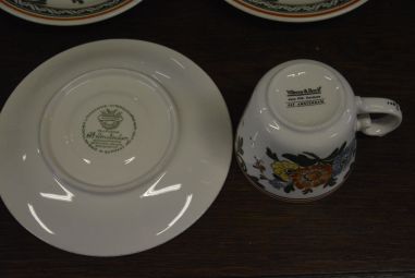 (n-4592/14) Villeroy & Boch Alt Amsterdam kohvitassid-taldrikud, 6tk