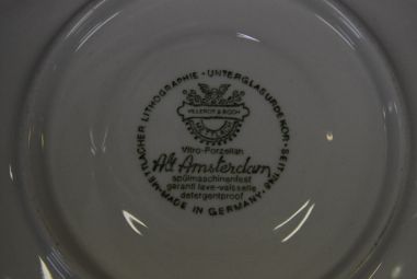 (n-4592/14) Villeroy & Boch Alt Amsterdam kohvitassid-taldrikud, 6tk