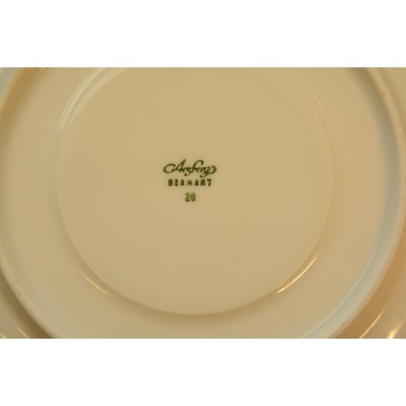 (n-2538/1) Arsberg, puljongitassid-taldrikud, 4tk