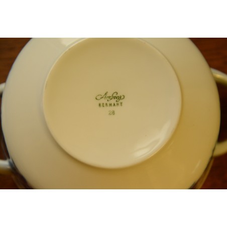 (n-2538/1) Arsberg, puljongitassid-taldrikud, 4tk