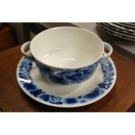 (n-2538/1) Arsberg, puljongitassid-taldrikud, 4tk