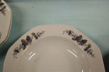 (n-2955/3) Bavaria, Seltmann Weiden, kannikestega supi-pastataldrikud, 5tk