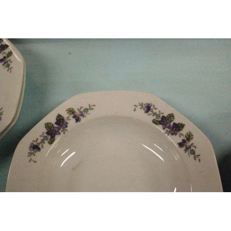 (n-2955/2) Bavaria, Seltmann Weiden, kannikestega supi-pastataldrikud, 4tk