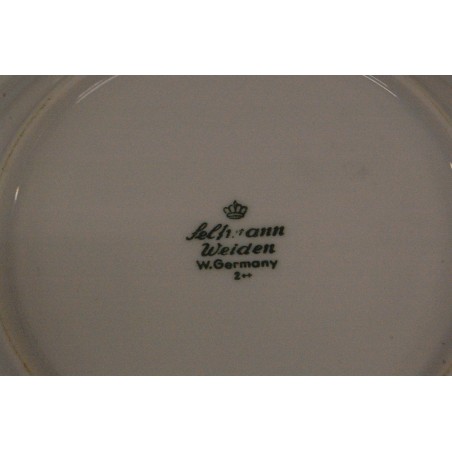 (n-2955/2) Bavaria, Seltmann Weiden, kannikestega supi-pastataldrikud, 4tk