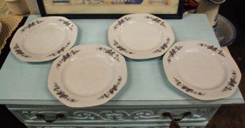 (n-2955) Bavaria, Seltmann Weiden, kannikestega praetaldrikud, 4tk