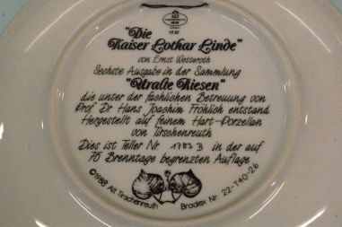 (n-2949/1) Ernst Wetteroth, Bavaria Alt Tirschenreuth, kollektsioontaldrik nr. B1783