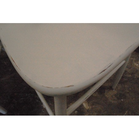(L-367) Valged puidust toolid, 2tk