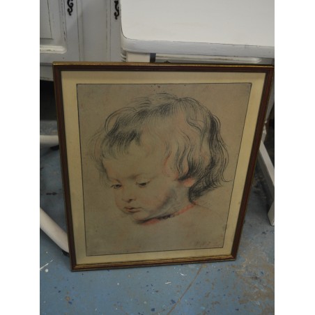 (n-5591) Rubensi kuulsast maalist trükirepro