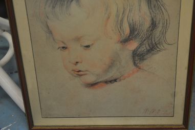 (n-5591) Rubensi kuulsast maalist trükirepro