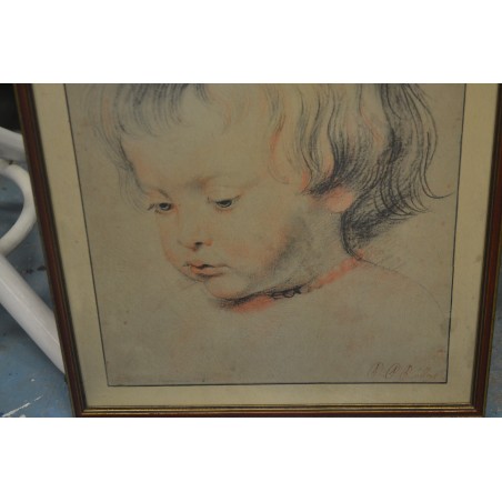 (n-5591) Rubensi kuulsast maalist trükirepro