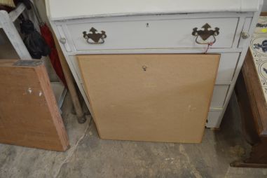 (n-5607) Ilus lilledega raamitud repro